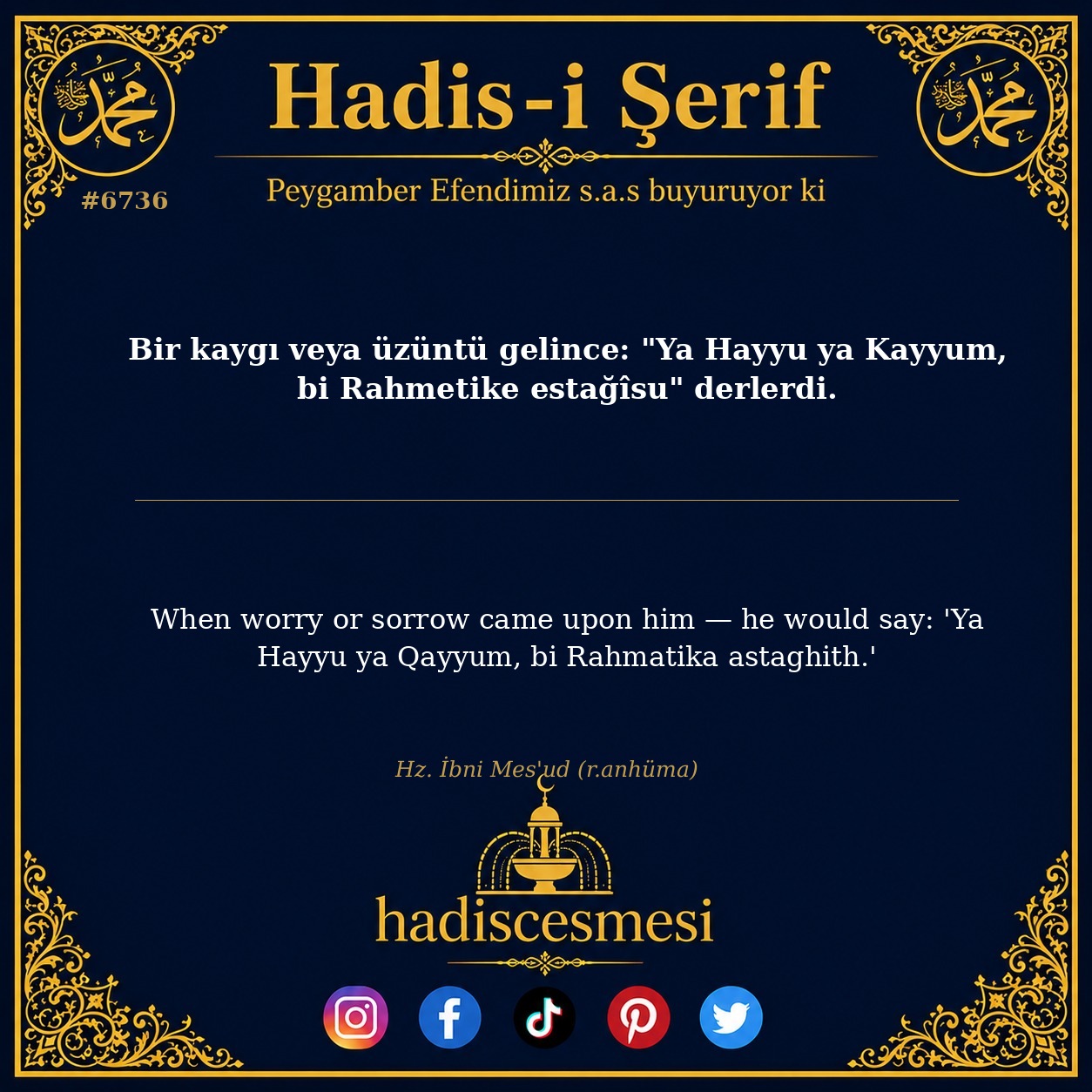 hadis 6736