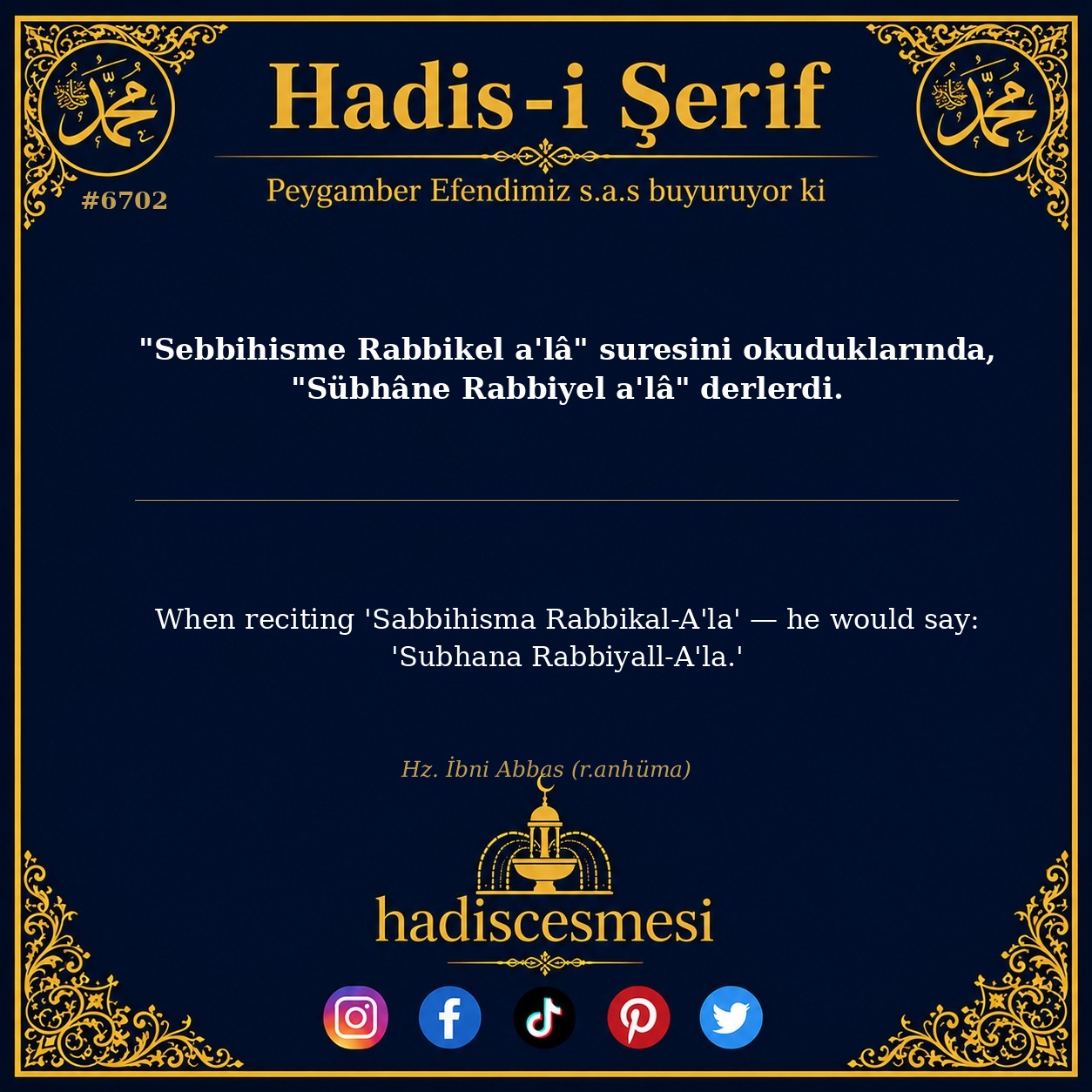 hadis 6702