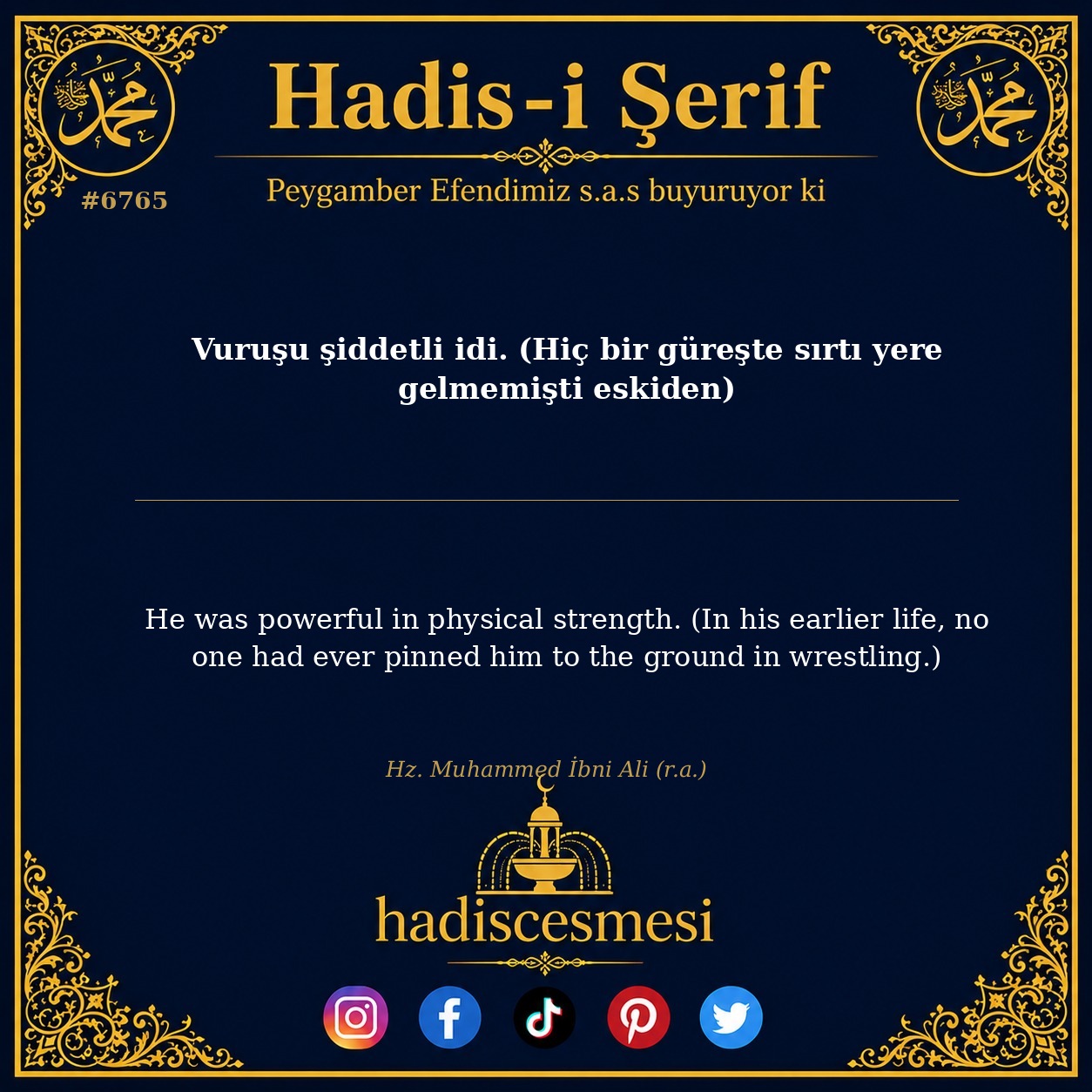 hadis 6765