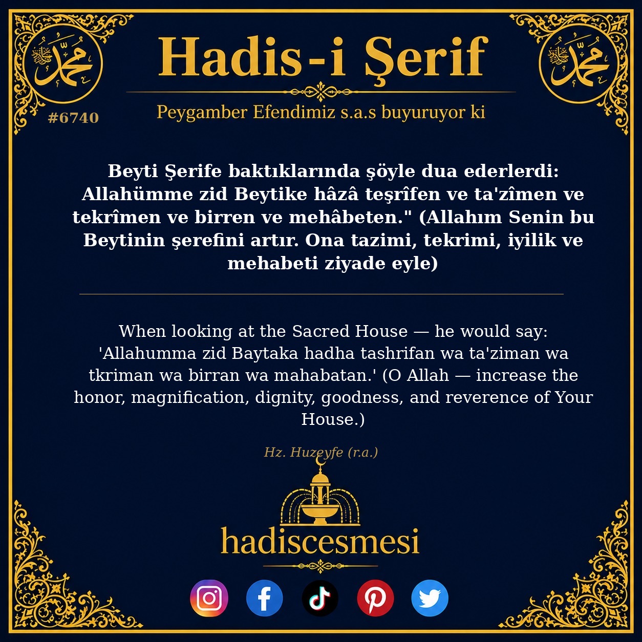 hadis 6740