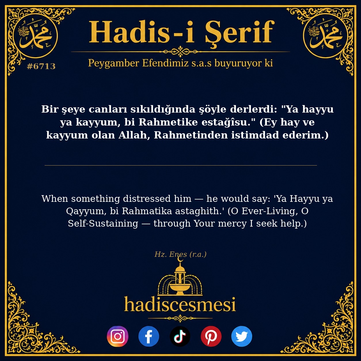 hadis 6713