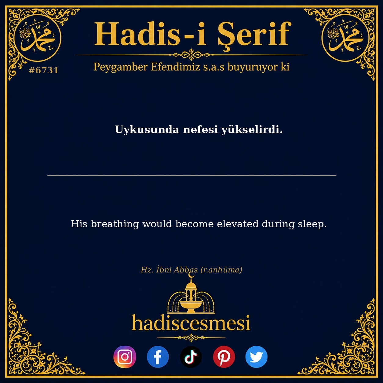 hadis 6731