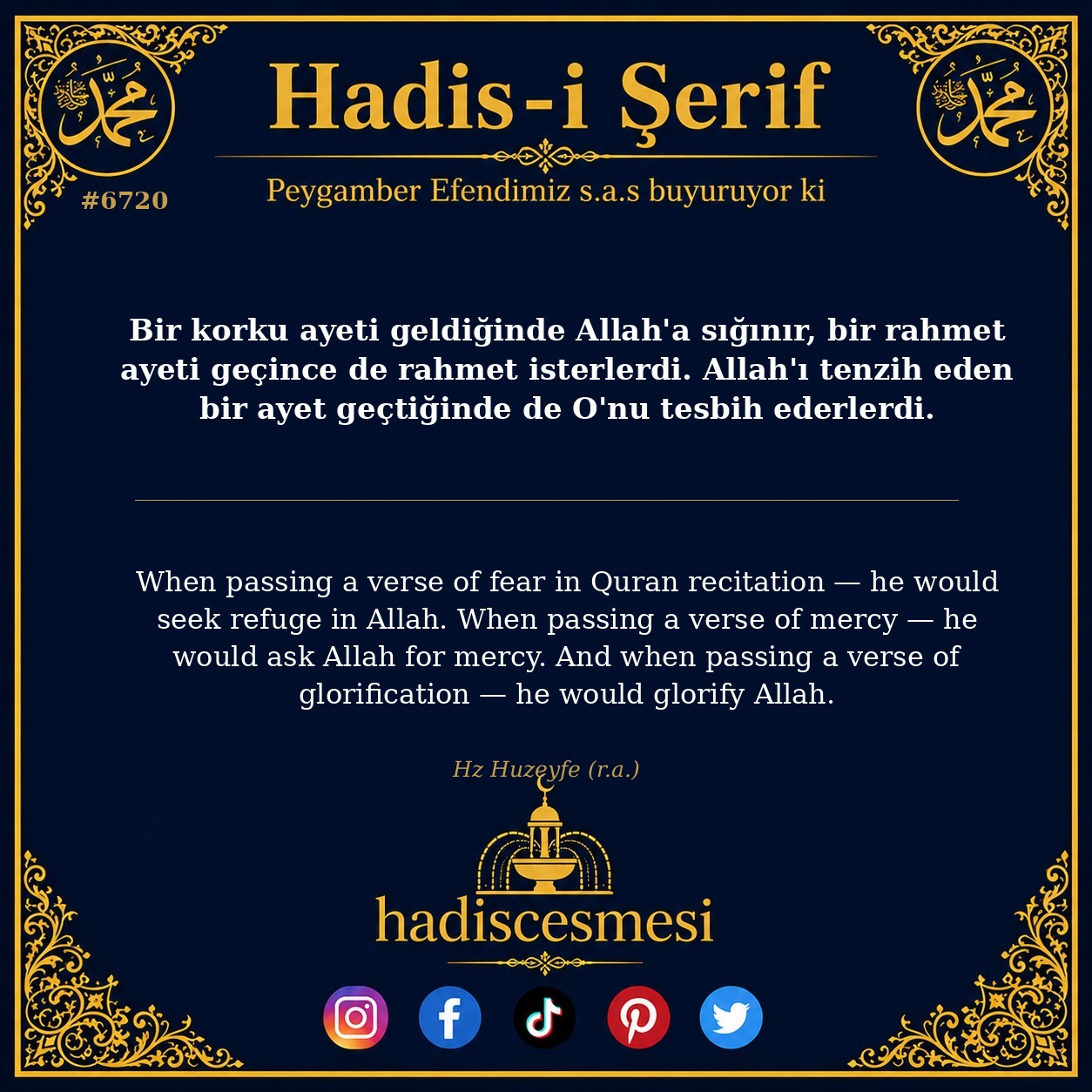 hadis 6720