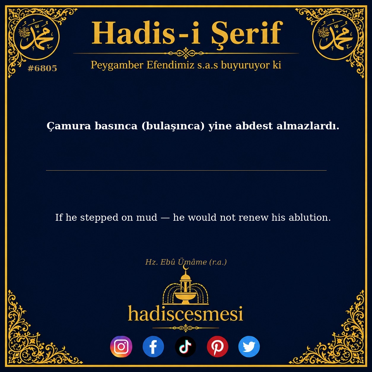 hadis 6805