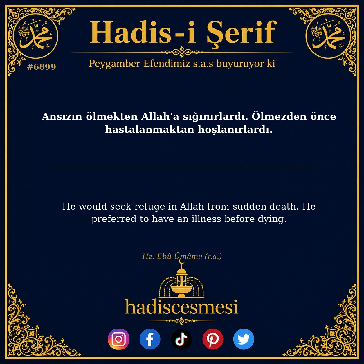 hadis 6899