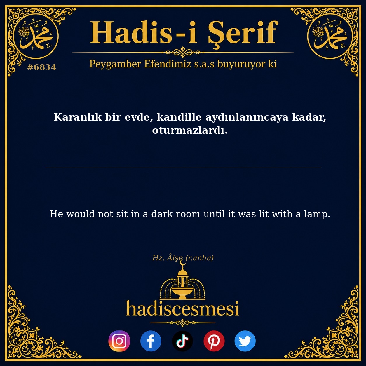 hadis 6834