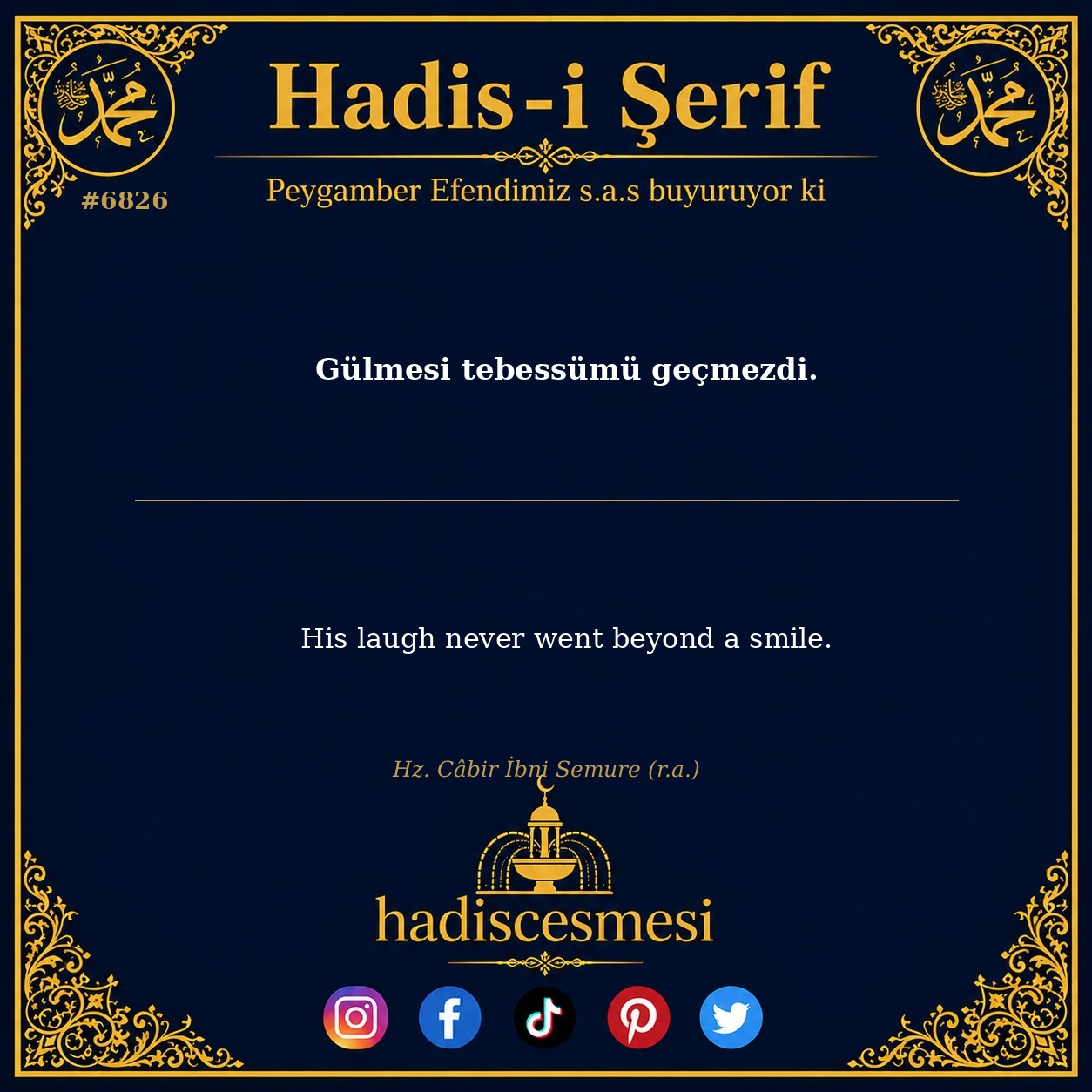 hadis 6826
