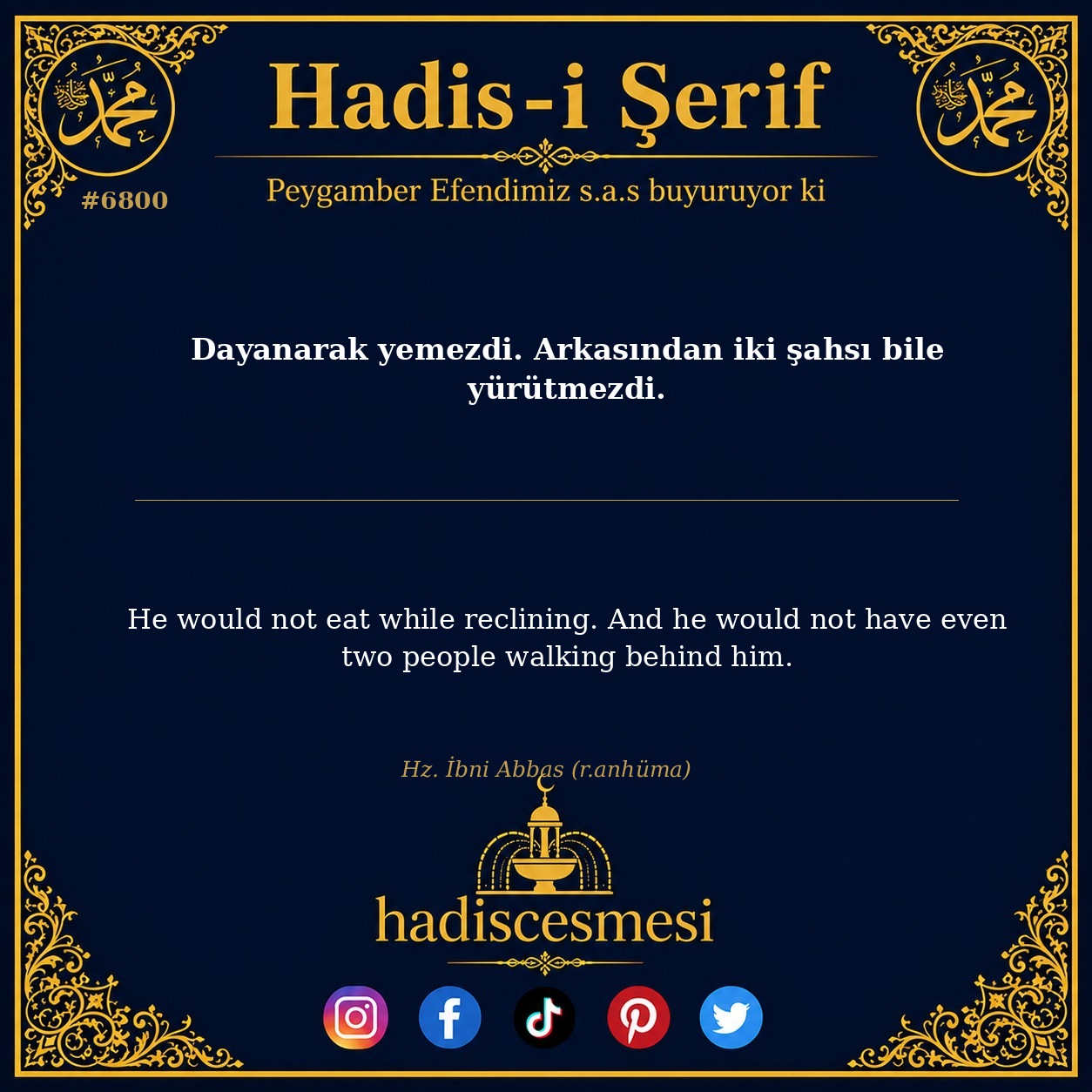 hadis 6800