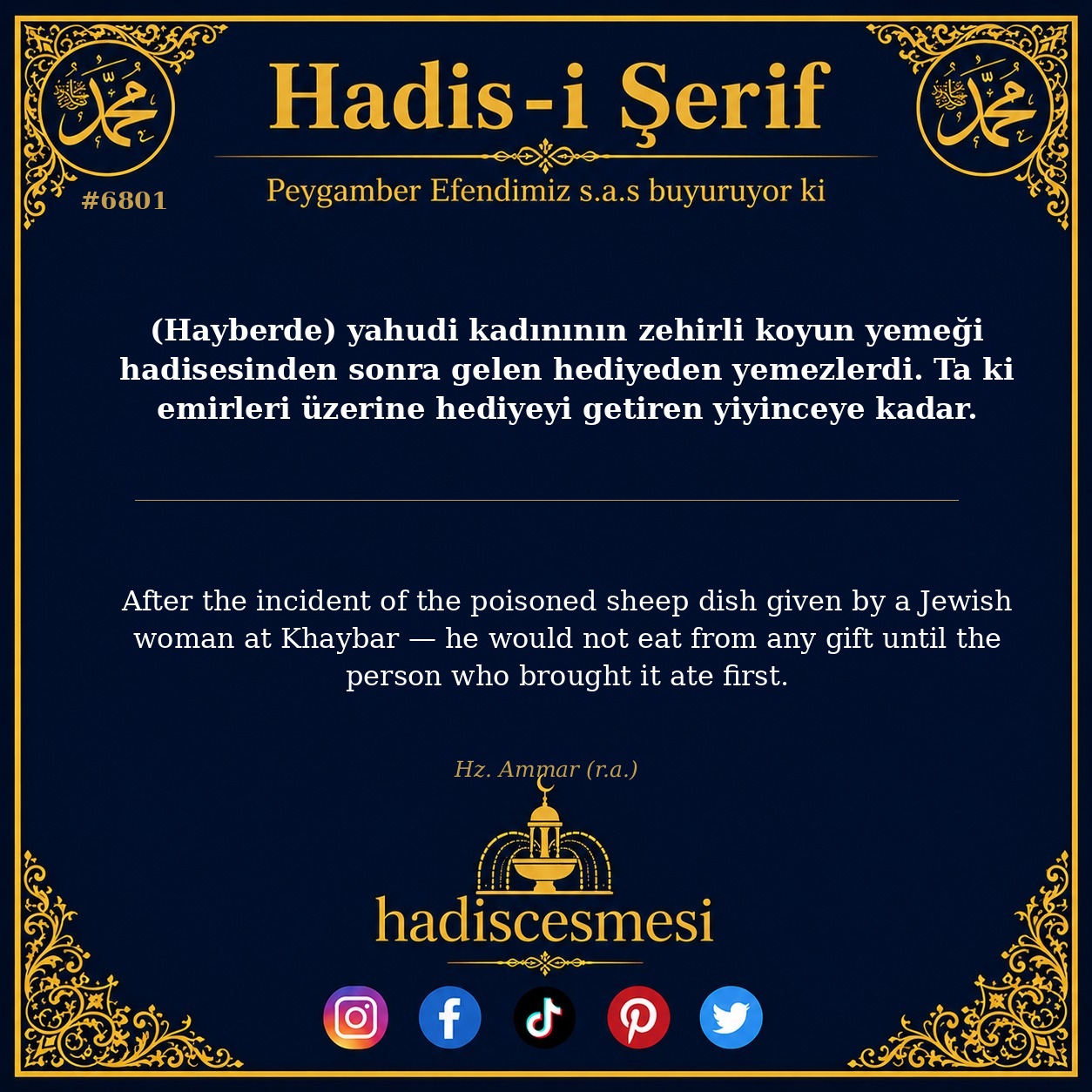 hadis 6801