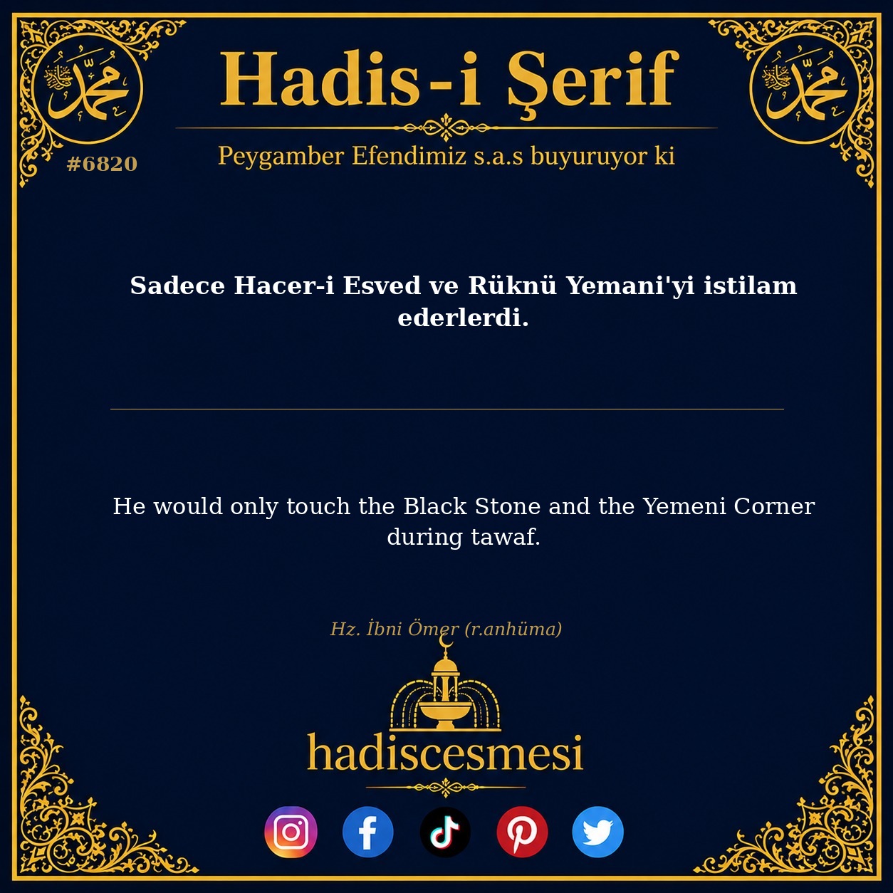 hadis 6820