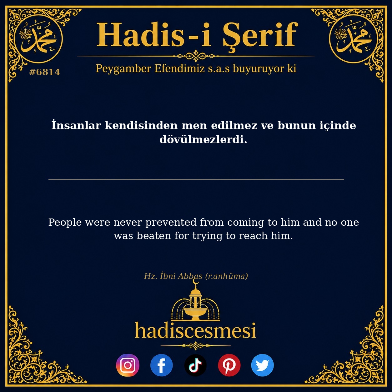 hadis 6814