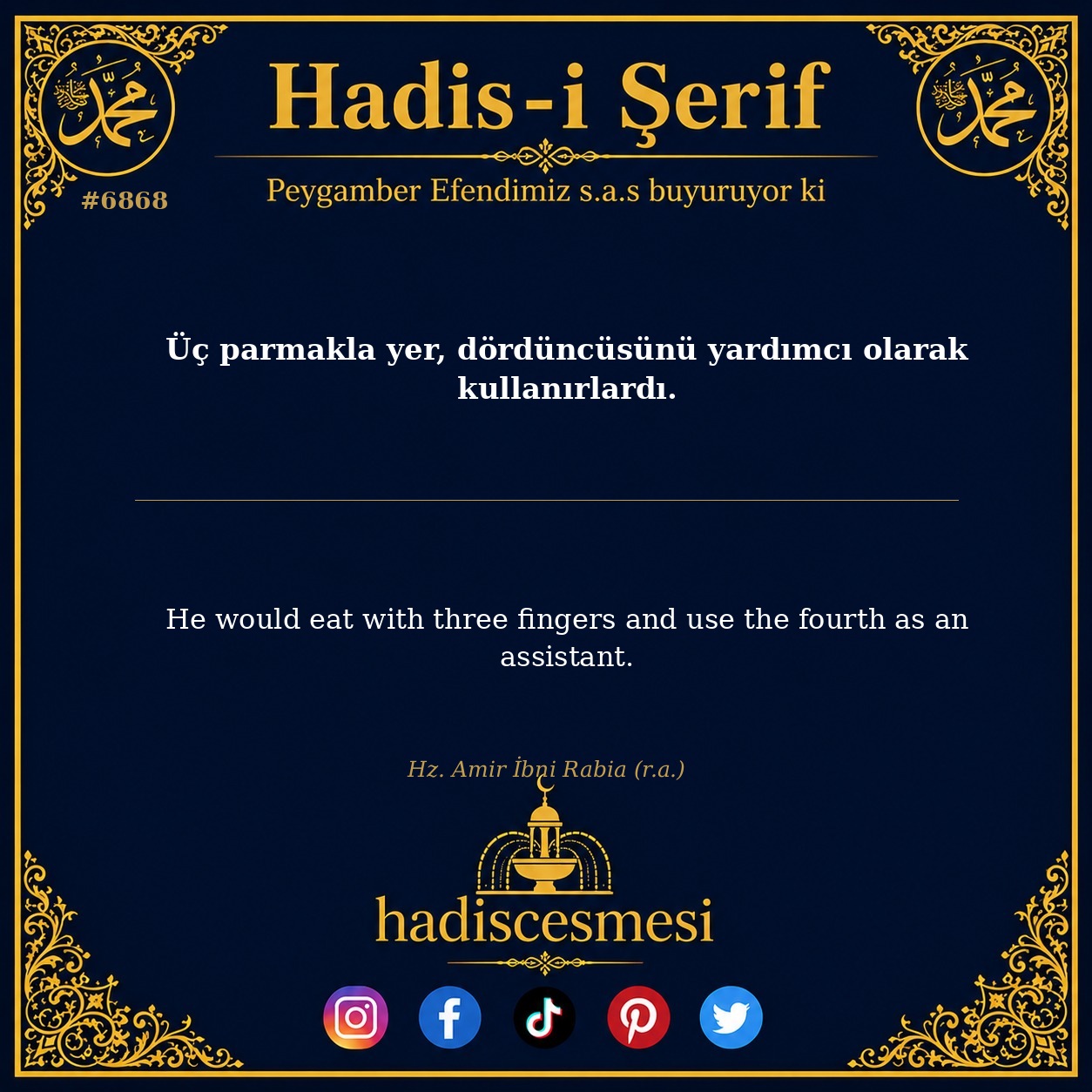 hadis 6868