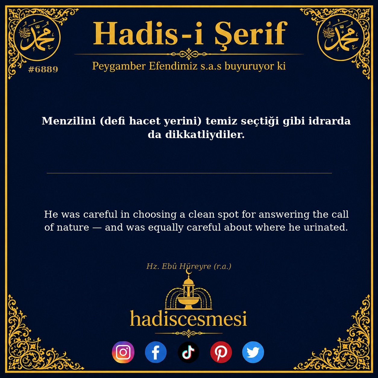 hadis 6889