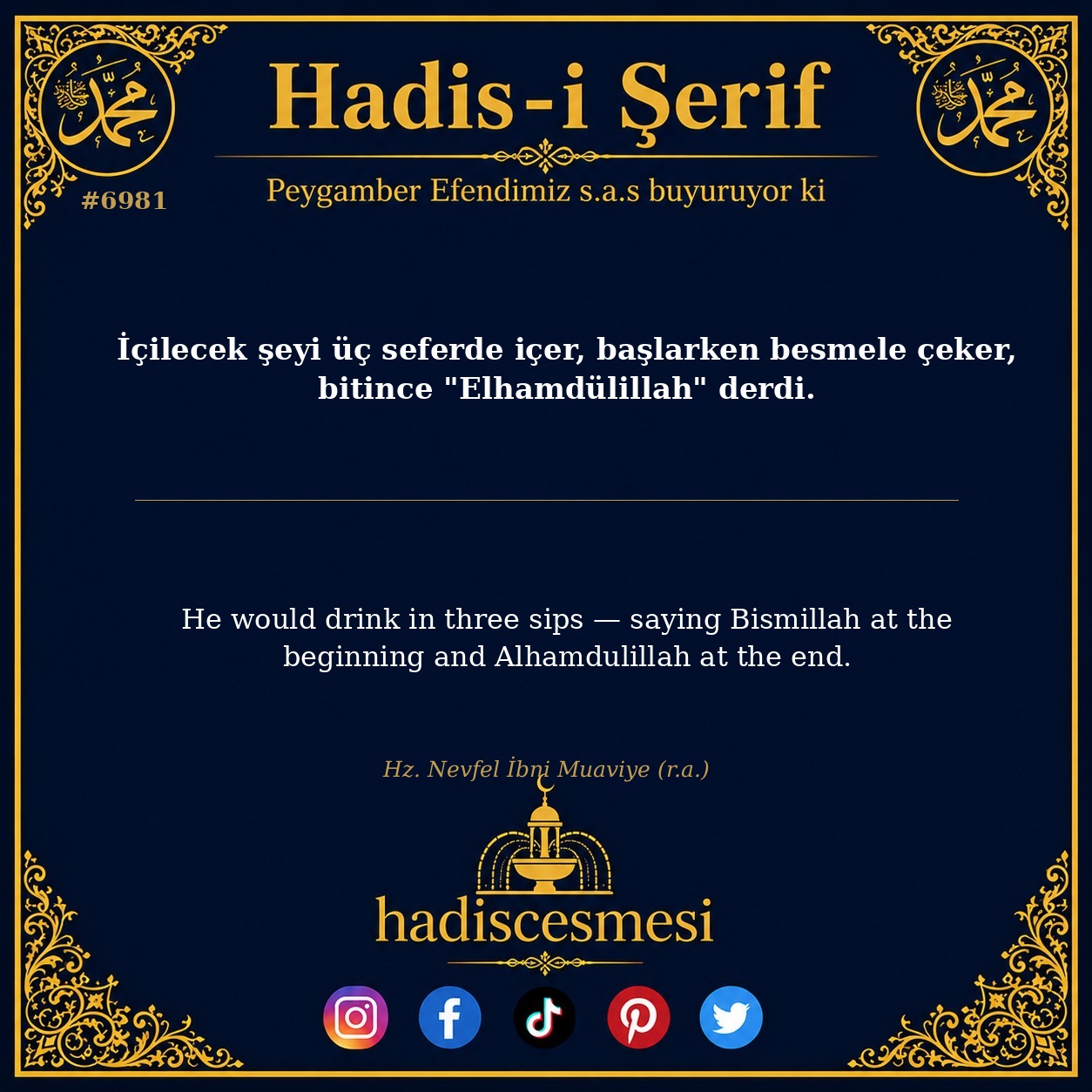hadis 6981