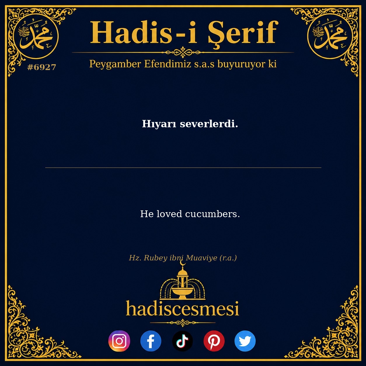 hadis 6927