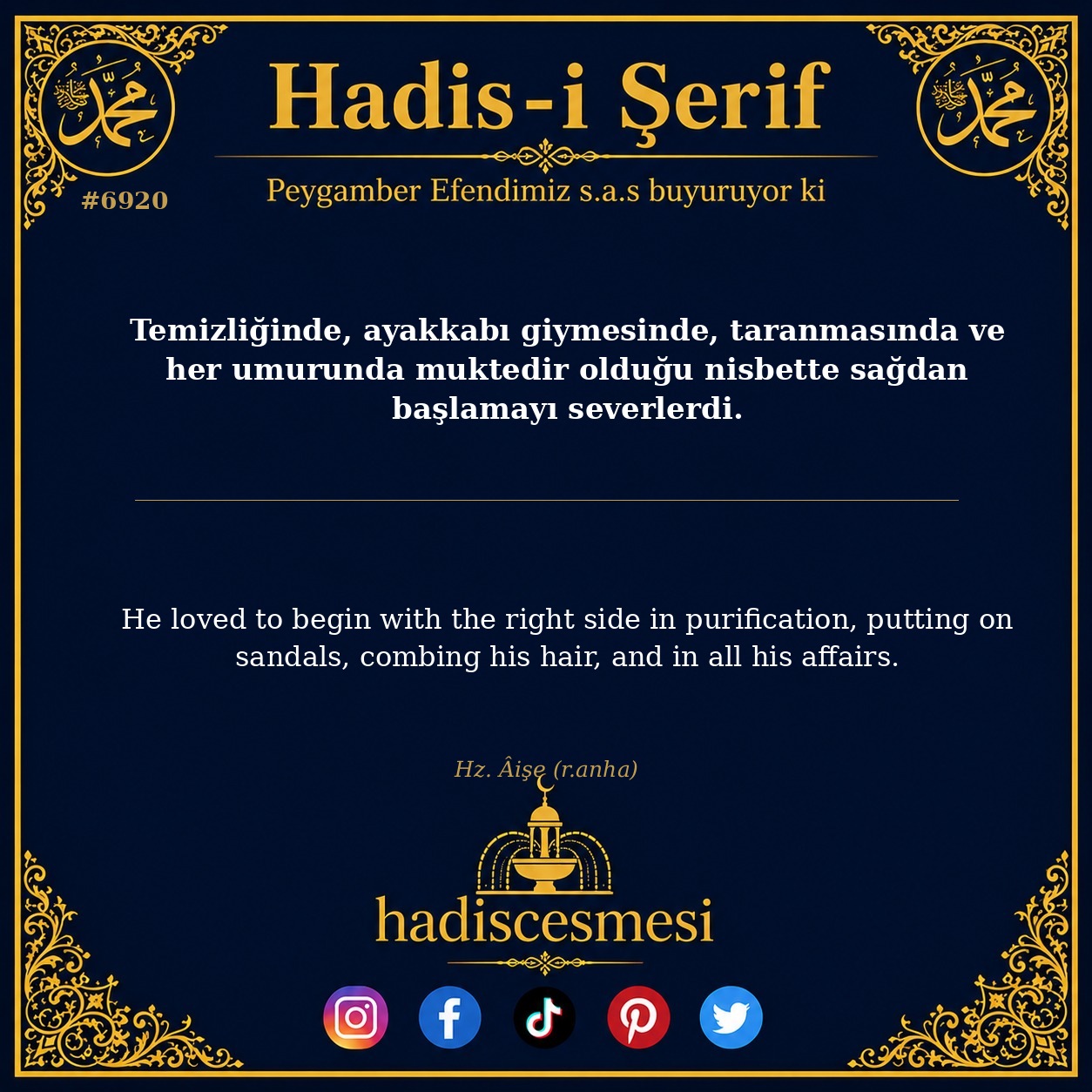 hadis 6920