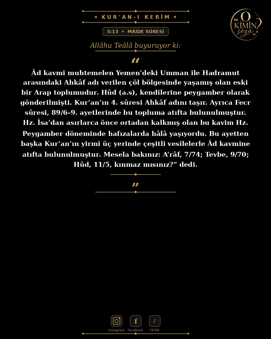 ayet 005 013
