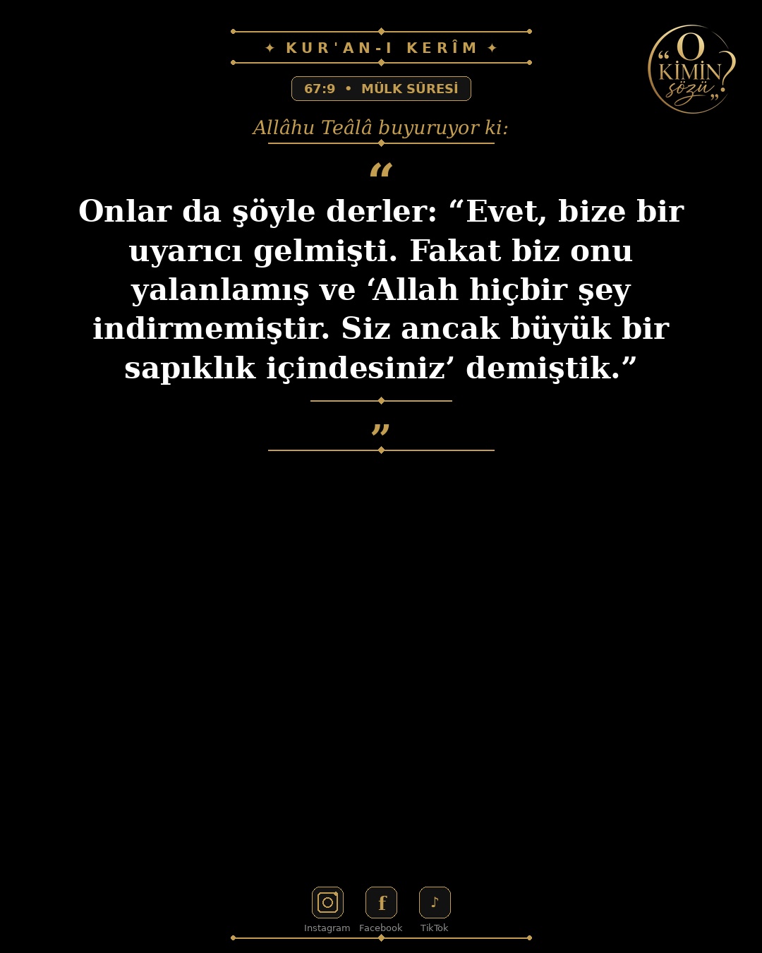 ayet 067 009