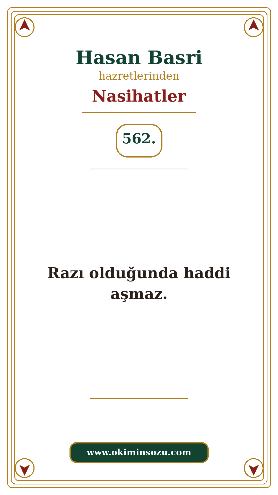 Hasan Basri Nasihat 562