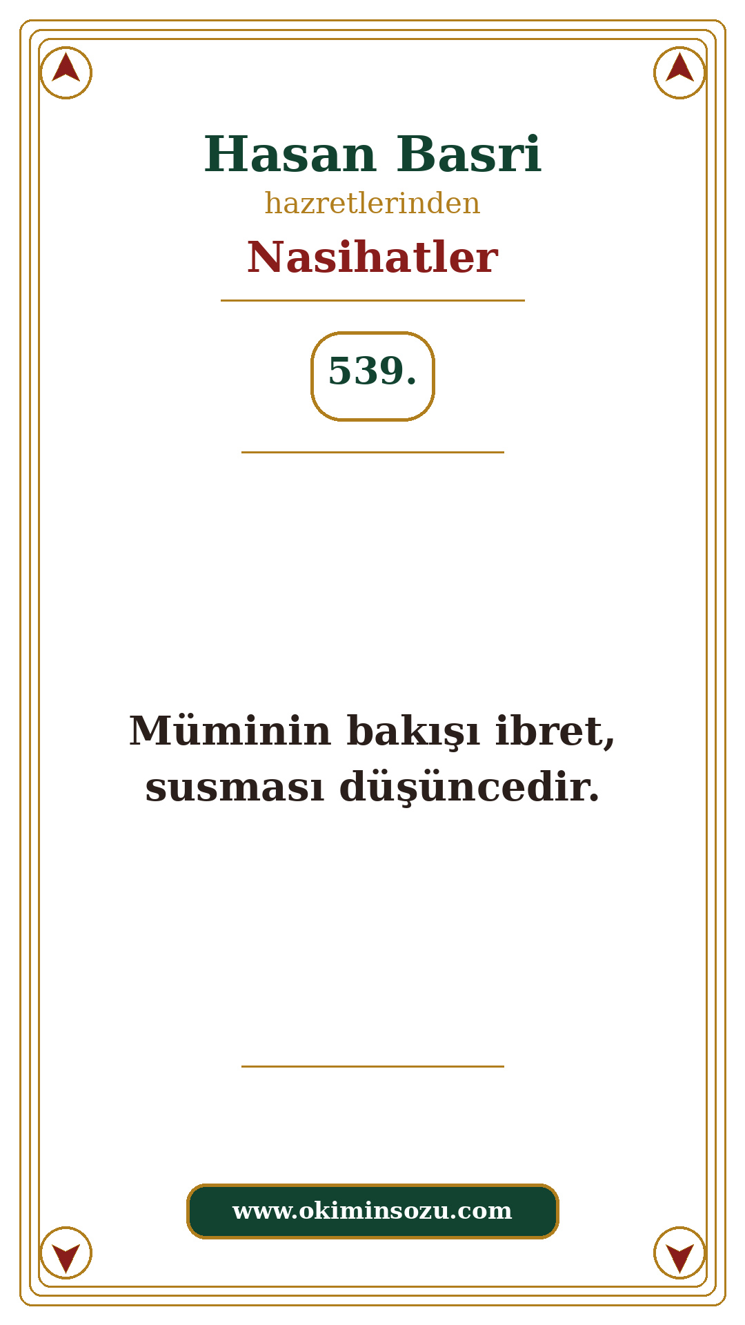 Hasan Basri Nasihat 539