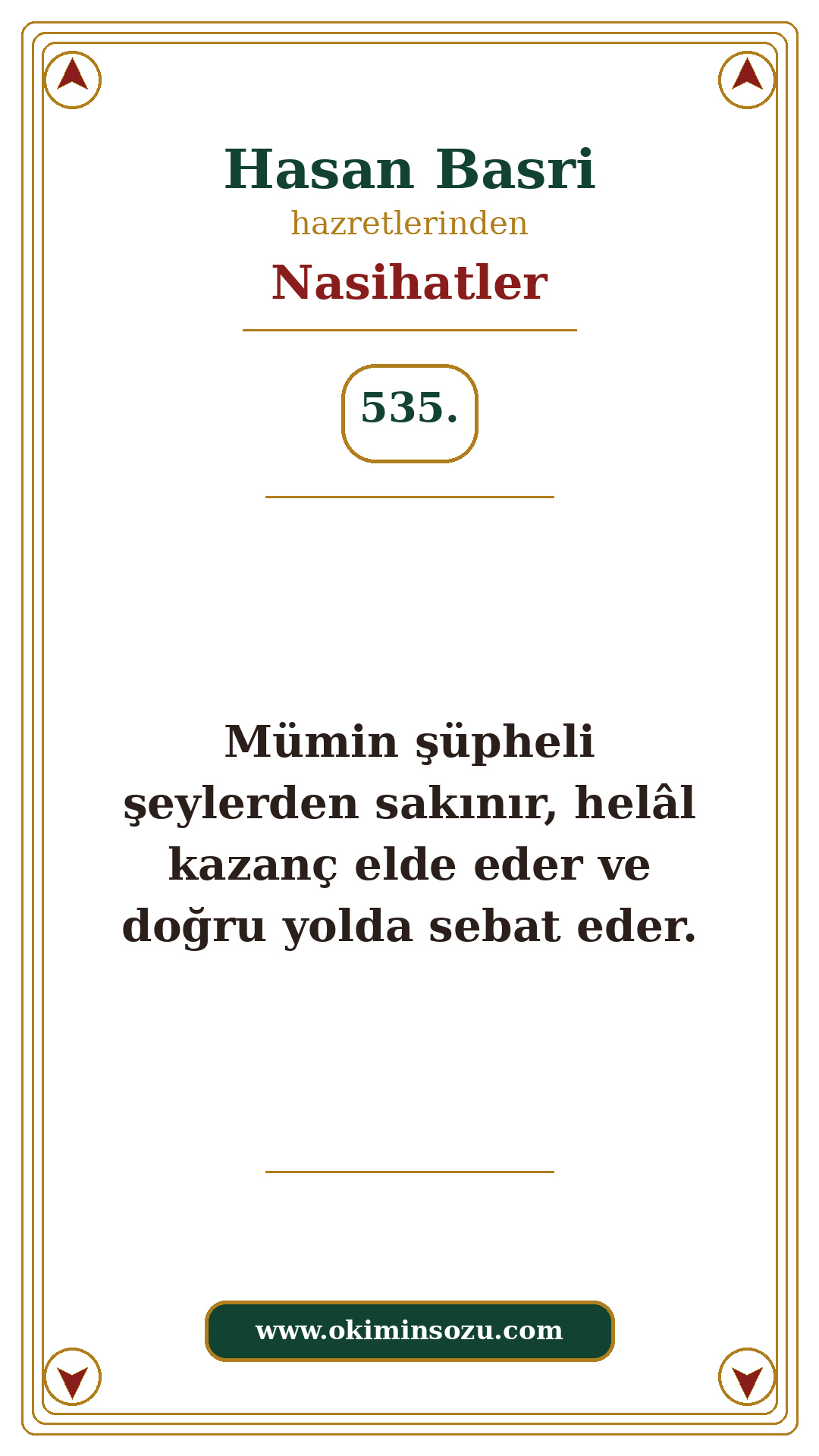 Hasan Basri Nasihat 535