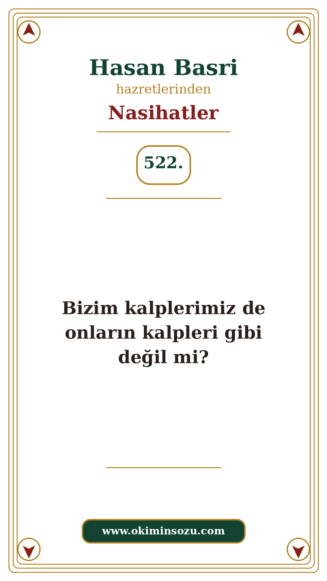 Hasan Basri Nasihat 522