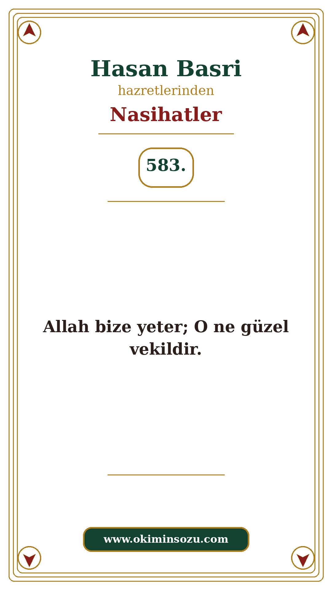 Hasan Basri Nasihat 583