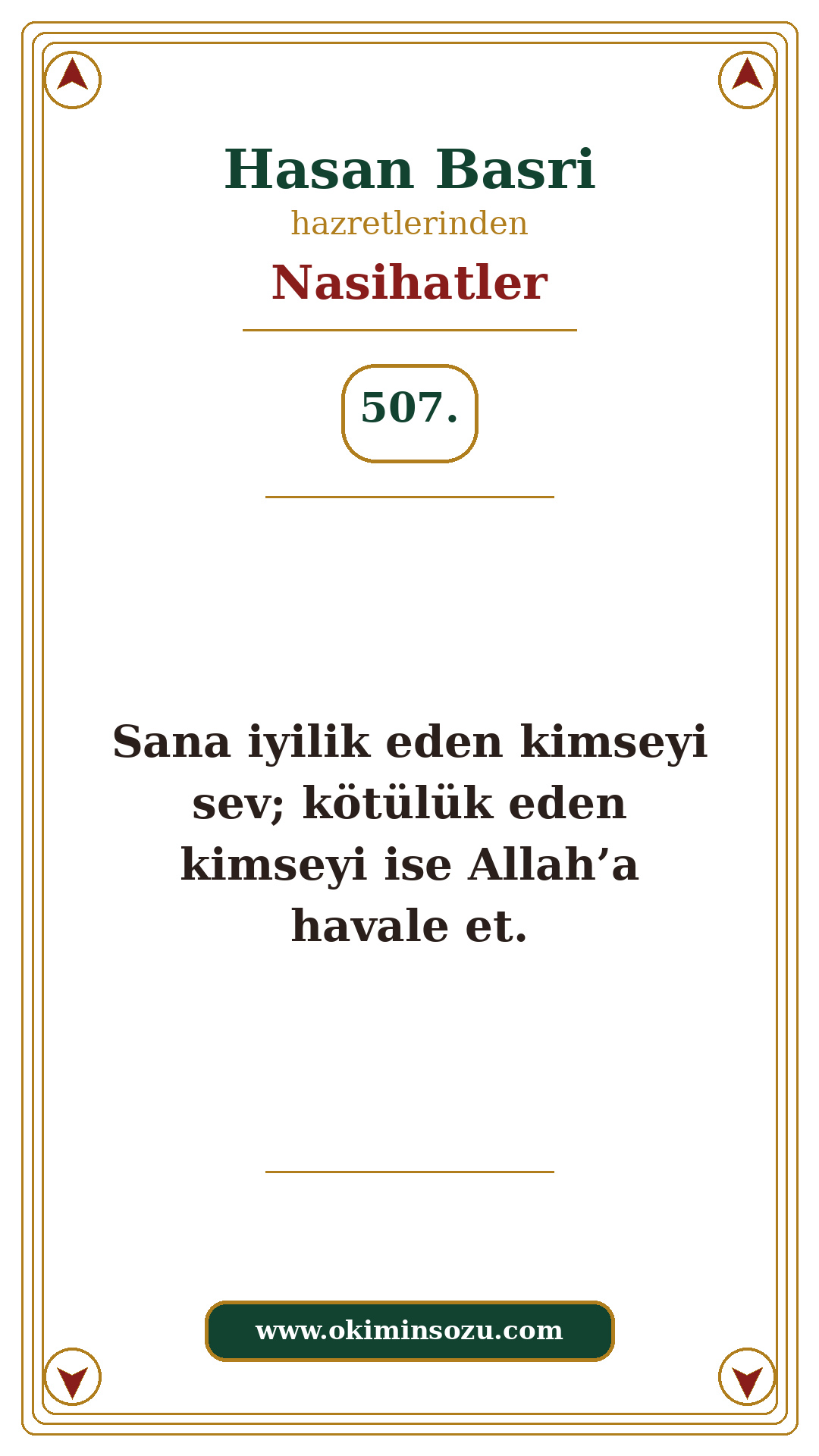 Hasan Basri Nasihat 507
