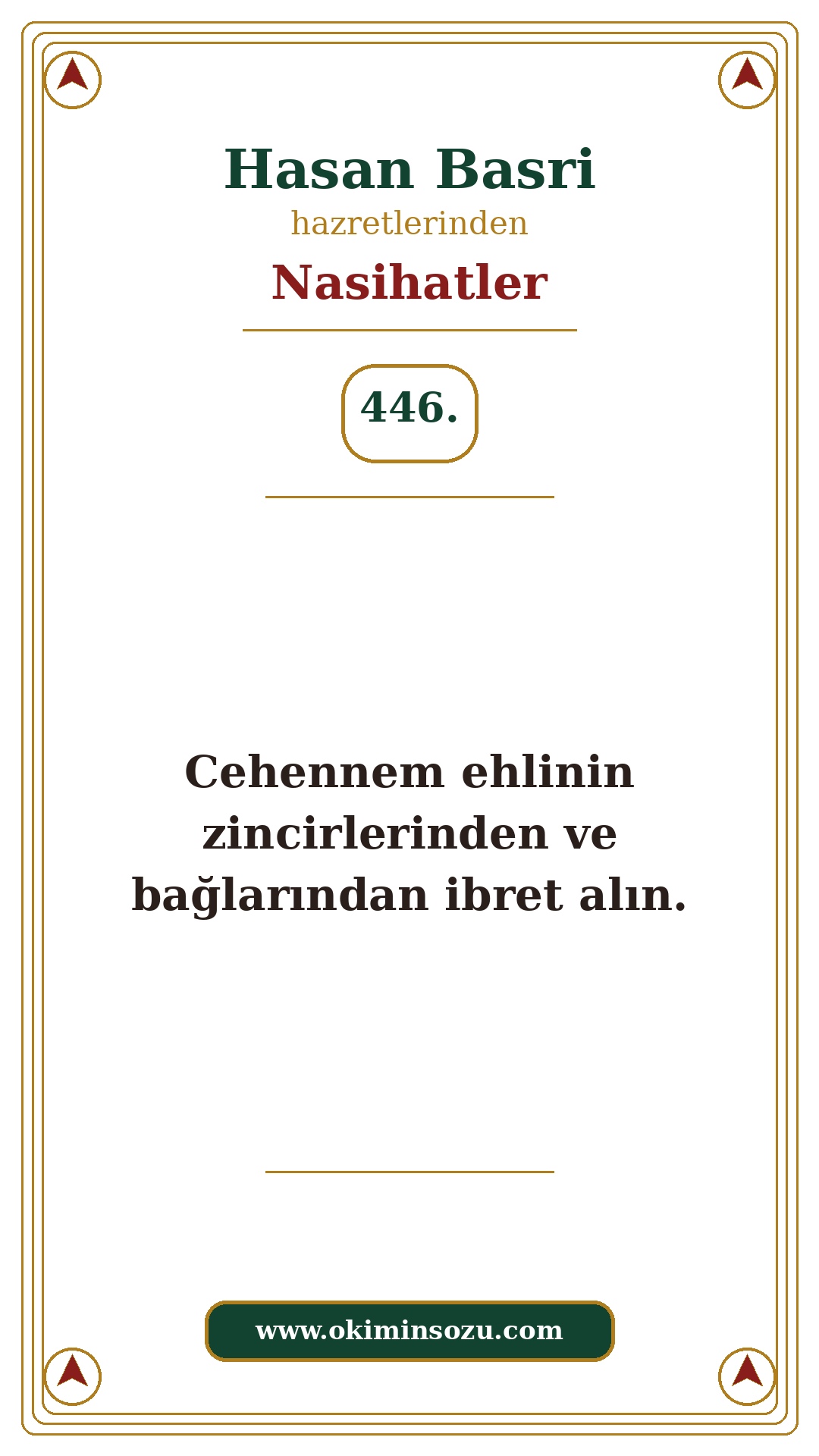 Hasan Basri Nasihat 446