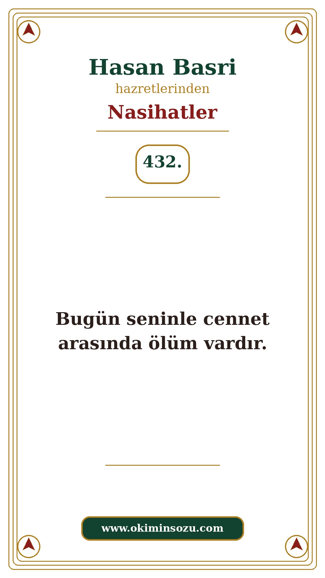 Hasan Basri Nasihat 432