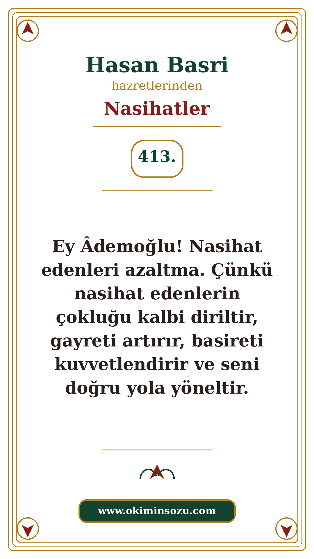 Hasan Basri Nasihat 413