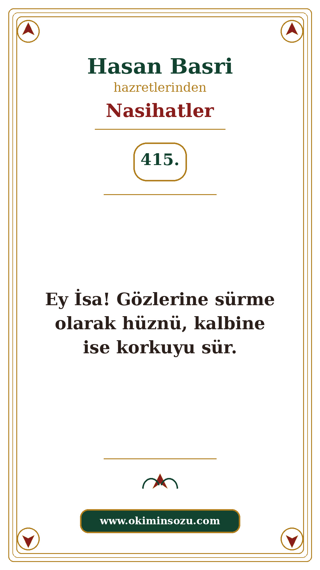 Hasan Basri Nasihat 415