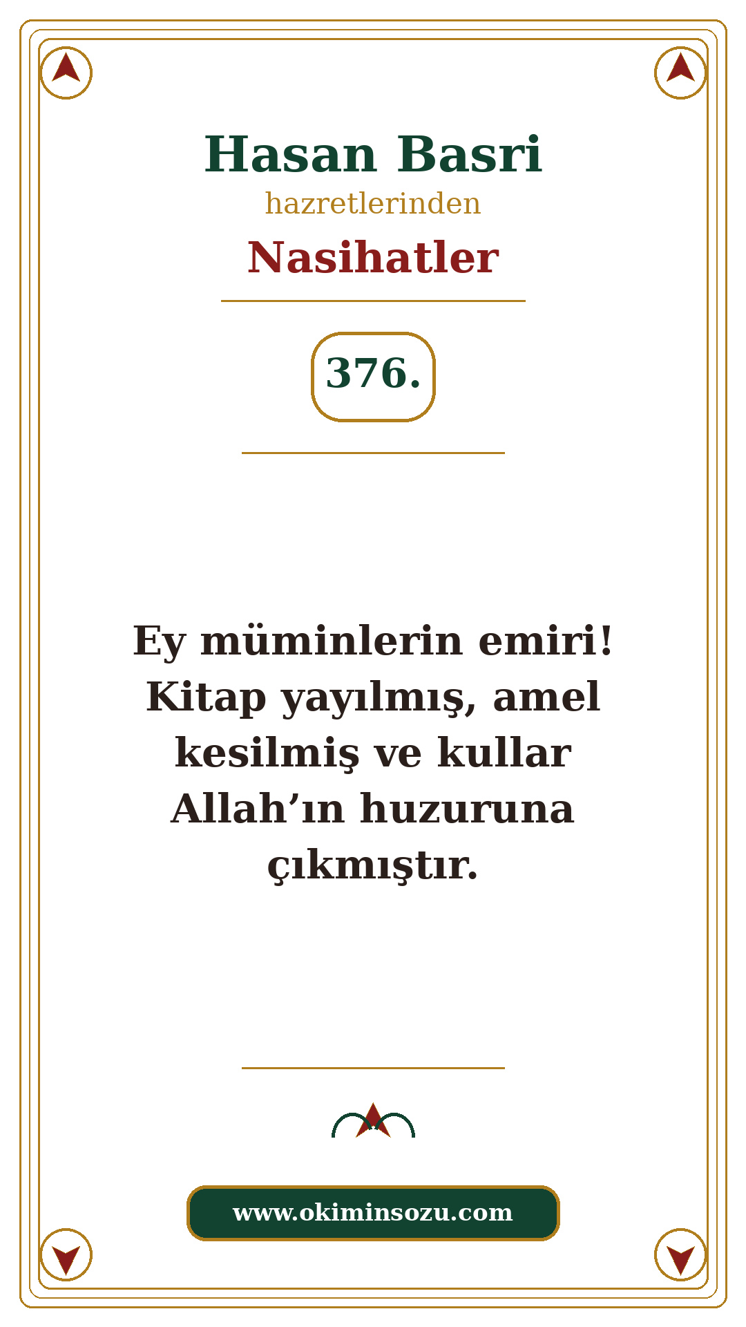 Hasan Basri Nasihat 376