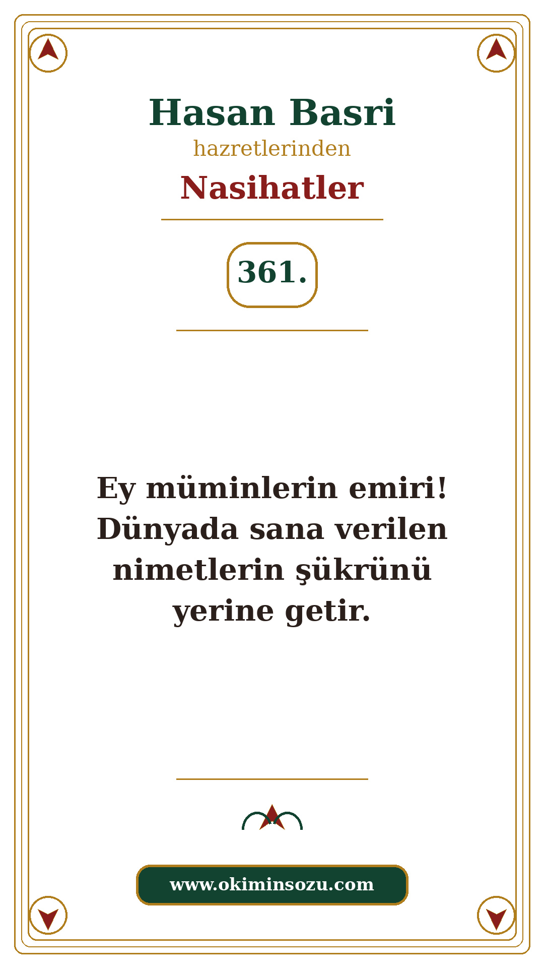 Hasan Basri Nasihat 361
