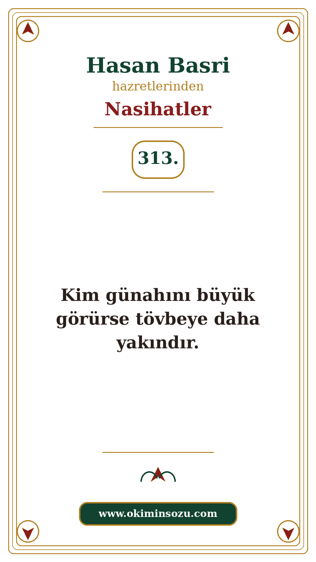 Hasan Basri Nasihat 313