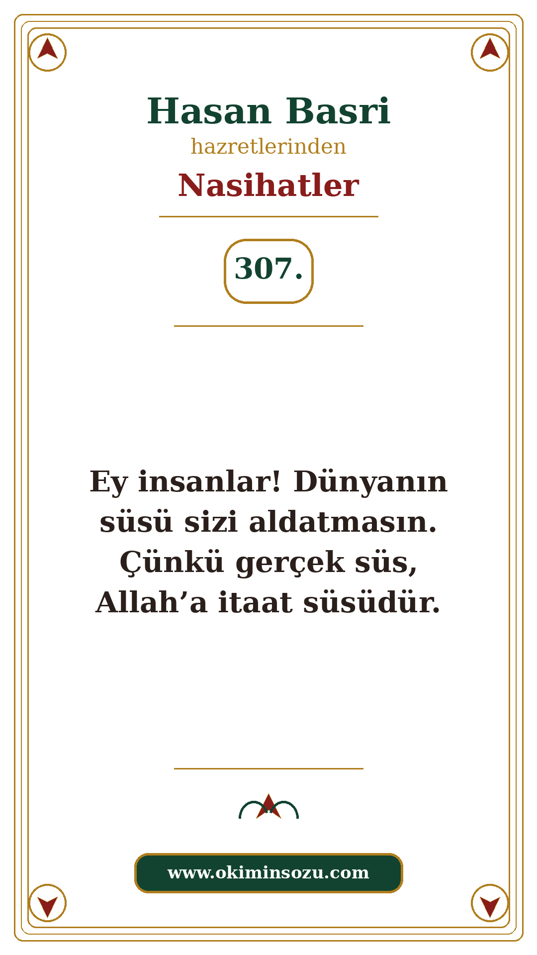 Hasan Basri Nasihat 307