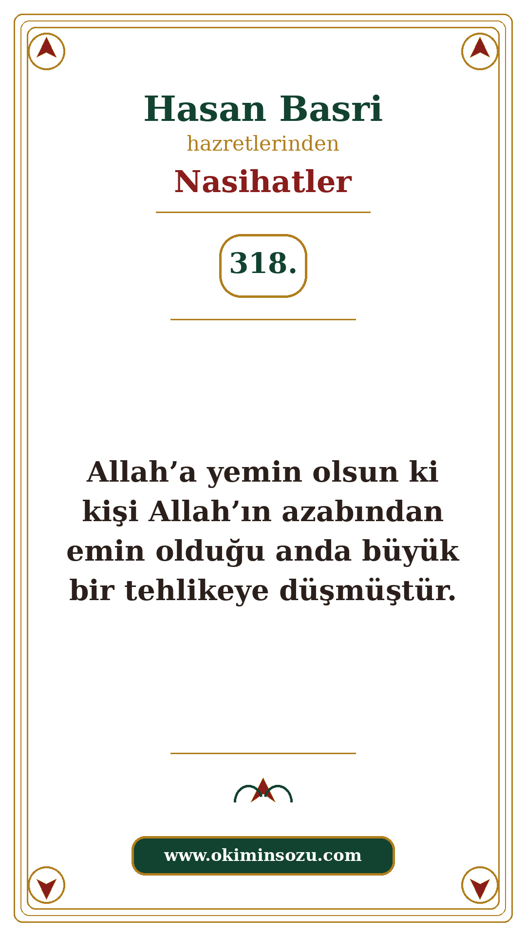 Hasan Basri Nasihat 318