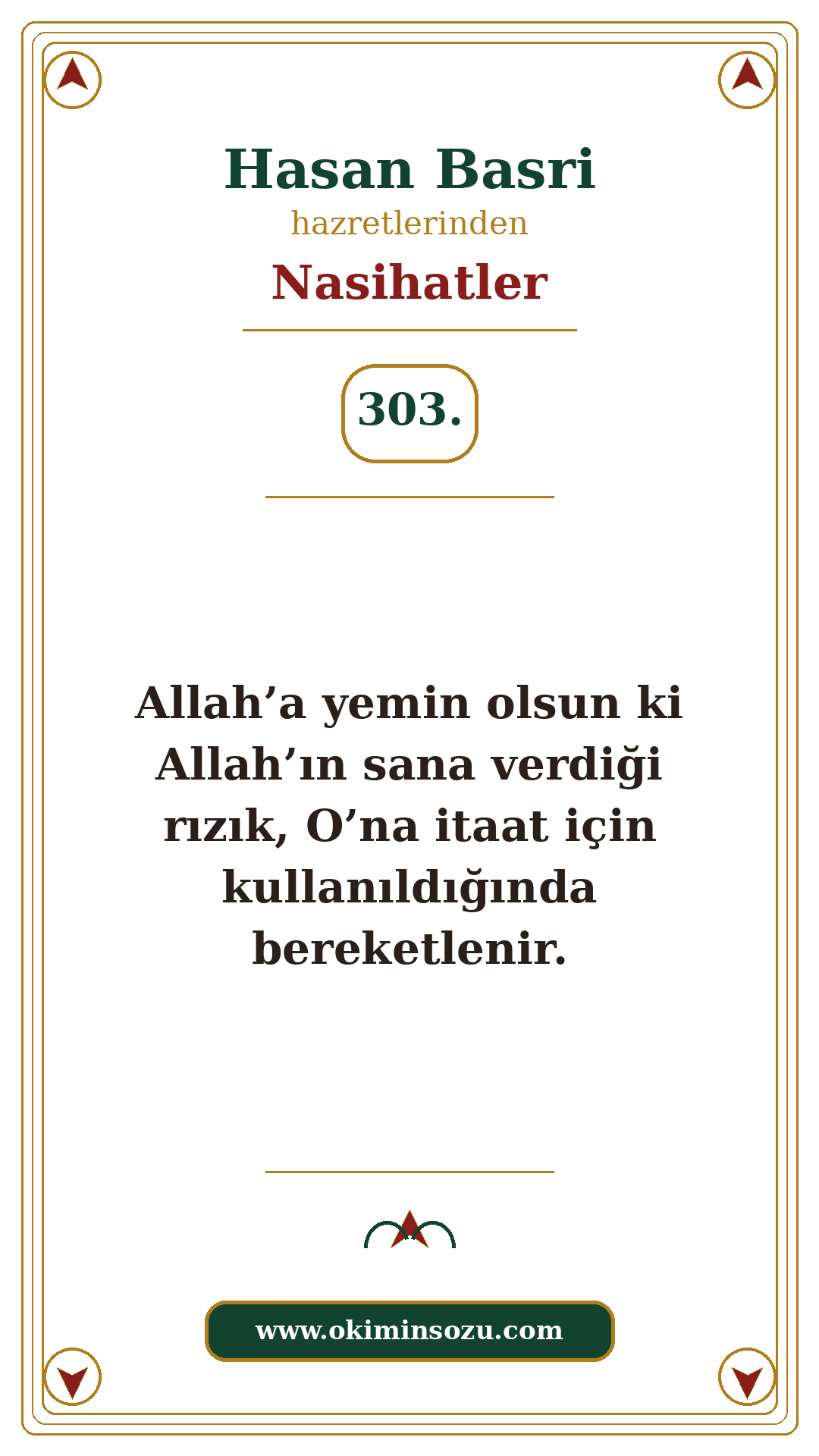 Hasan Basri Nasihat 303