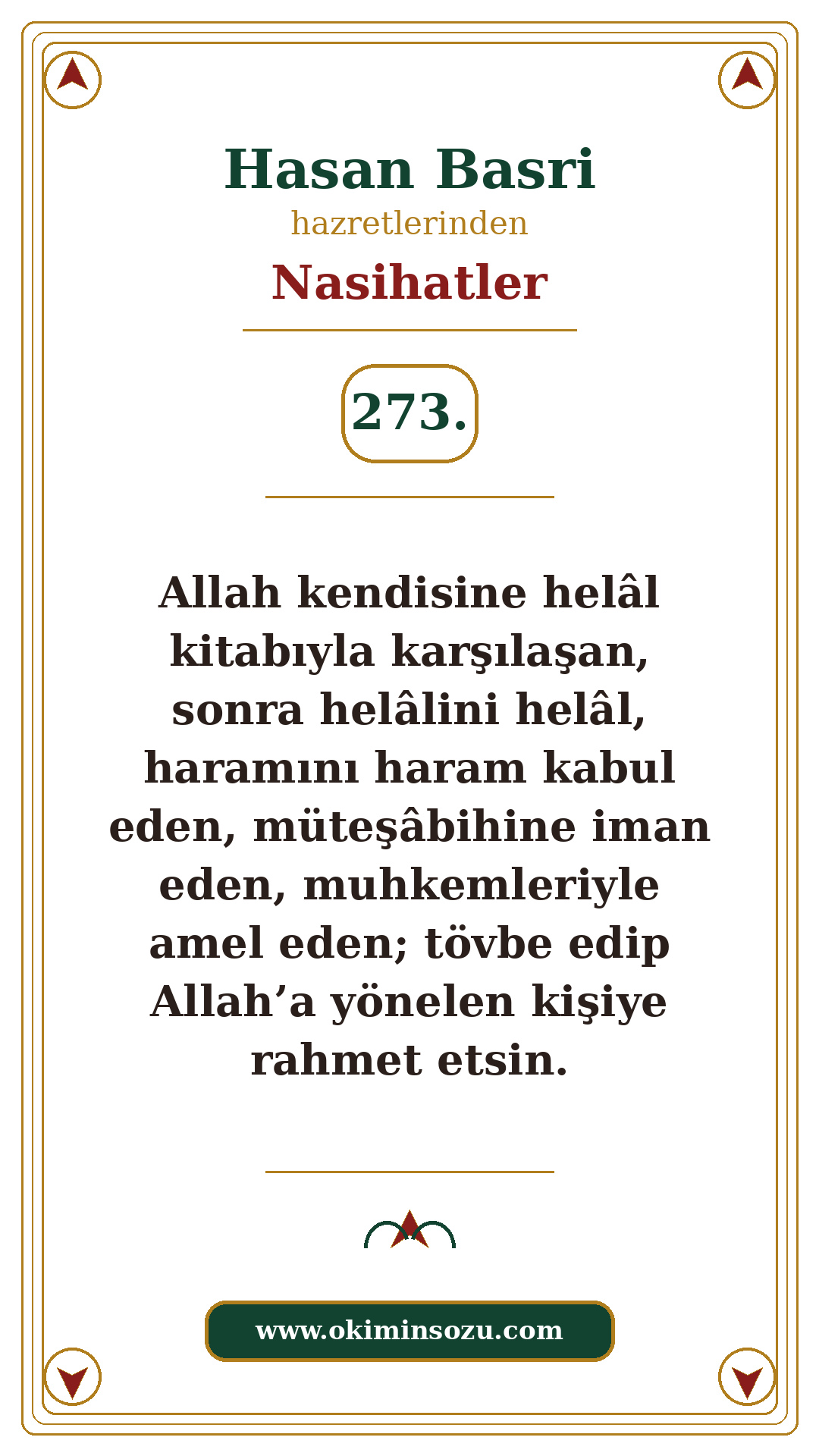 Hasan Basri Nasihat 273