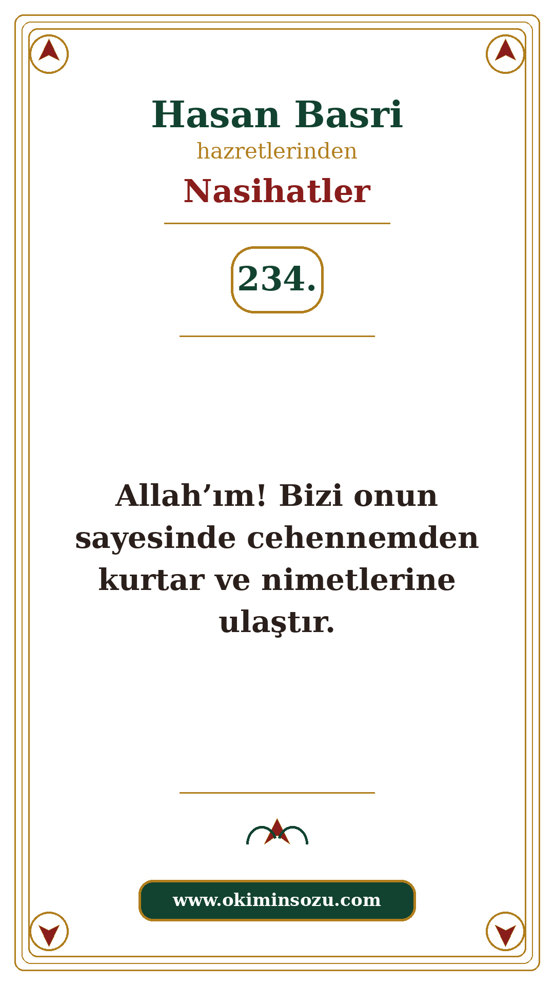 Hasan Basri Nasihat 234