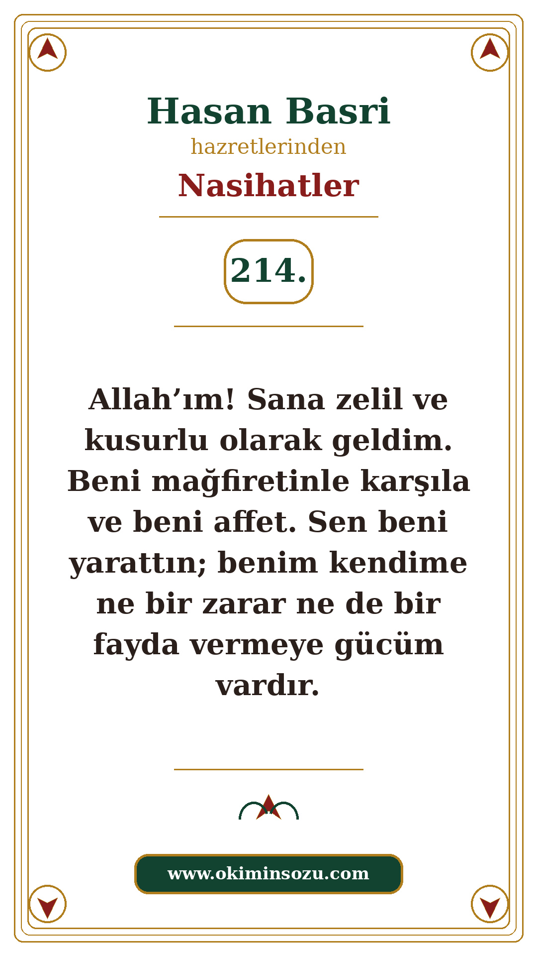 Hasan Basri Nasihat 214
