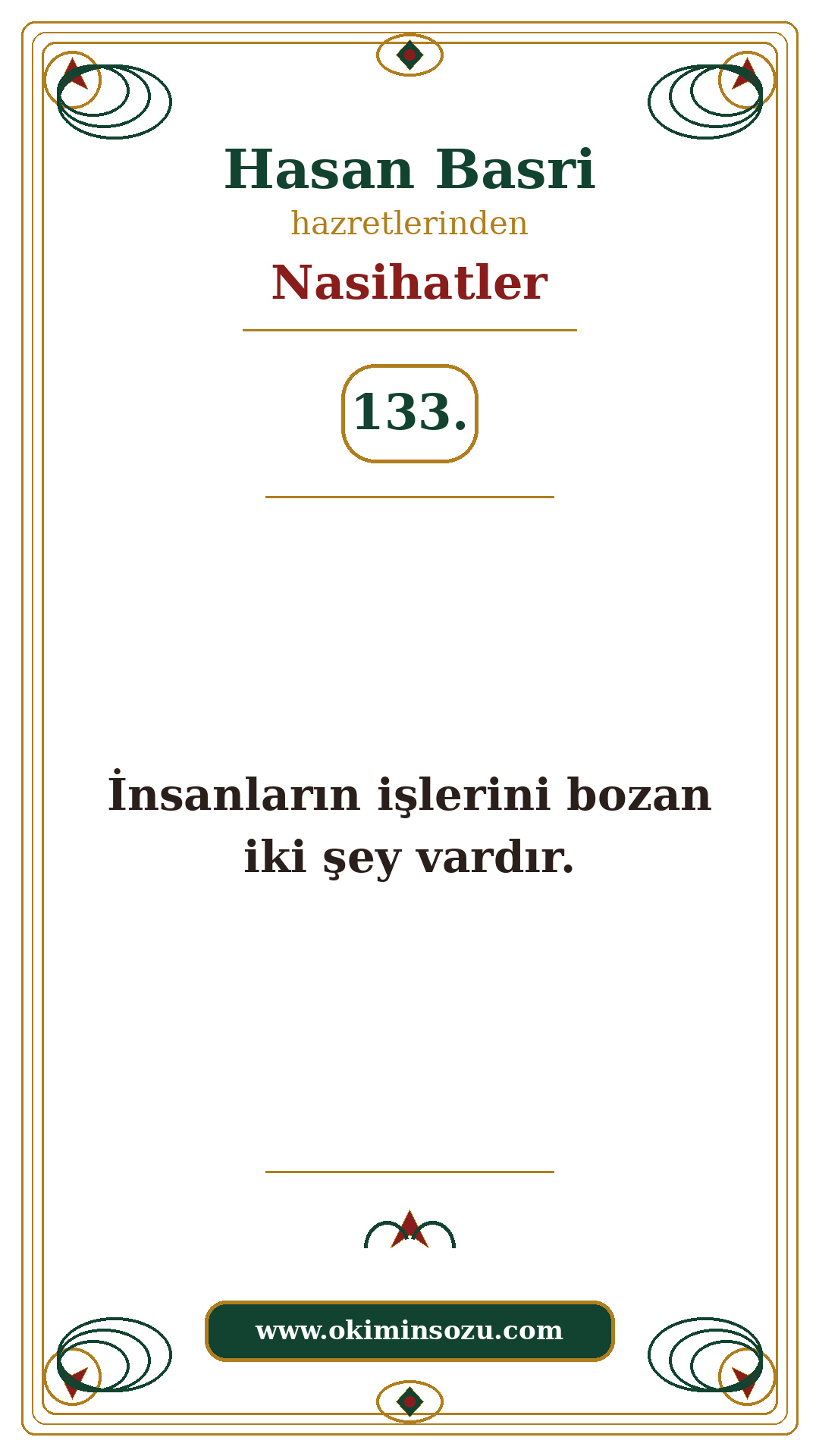 Hasan Basri Nasihat 133