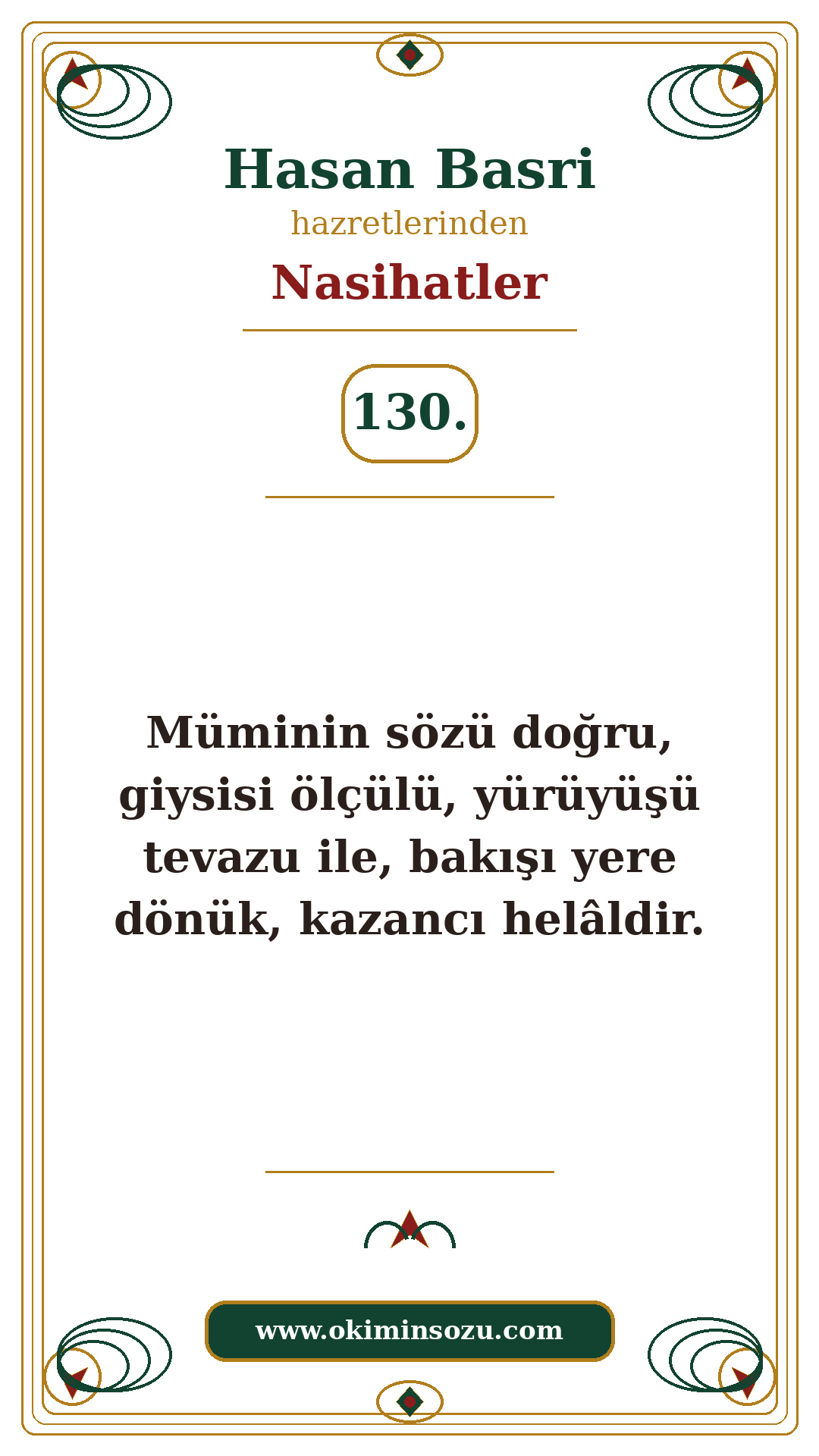 Hasan Basri Nasihat 130