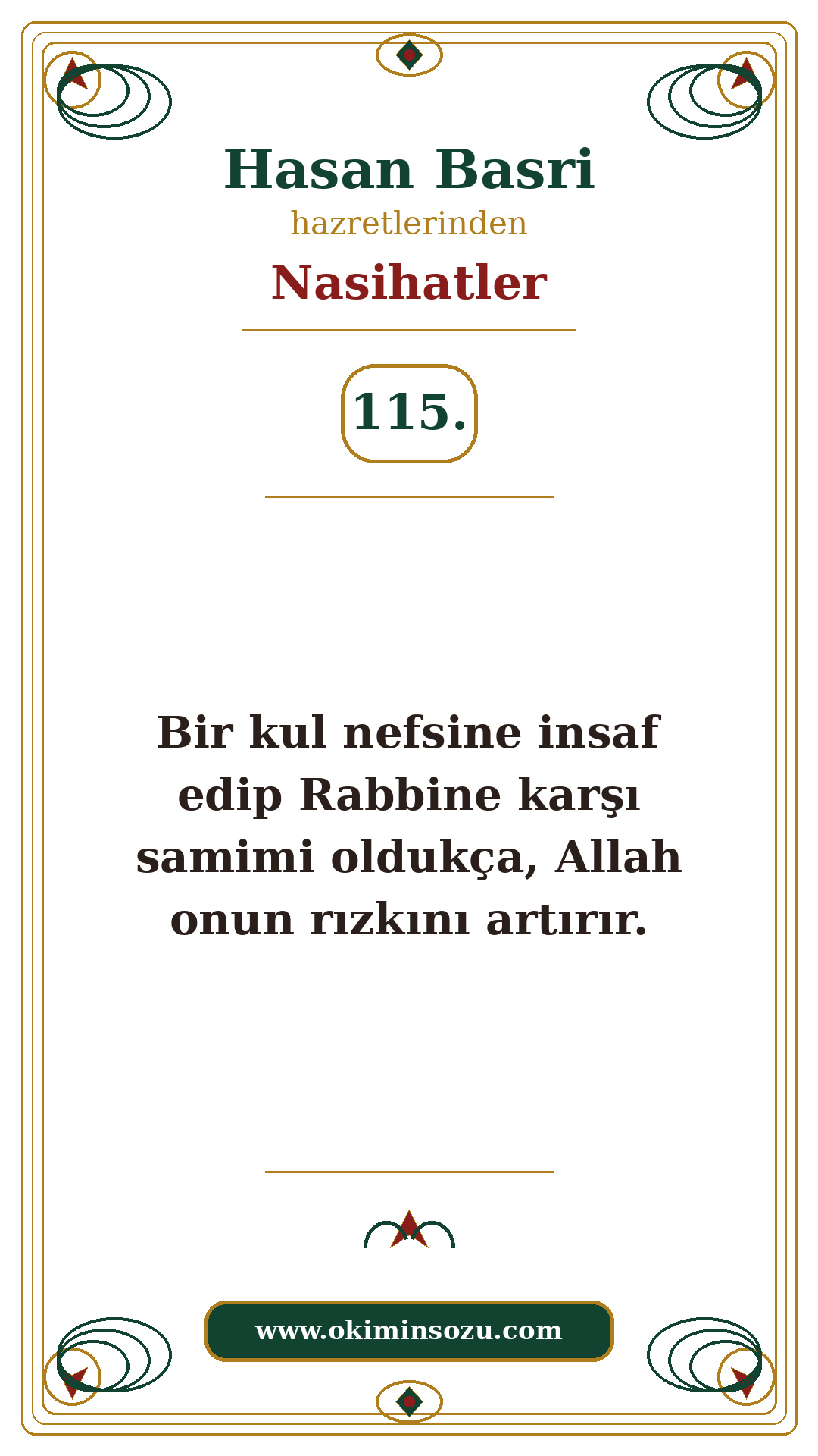 Hasan Basri Nasihat 115