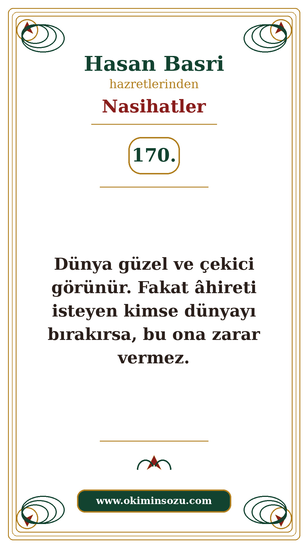 Hasan Basri Nasihat 170