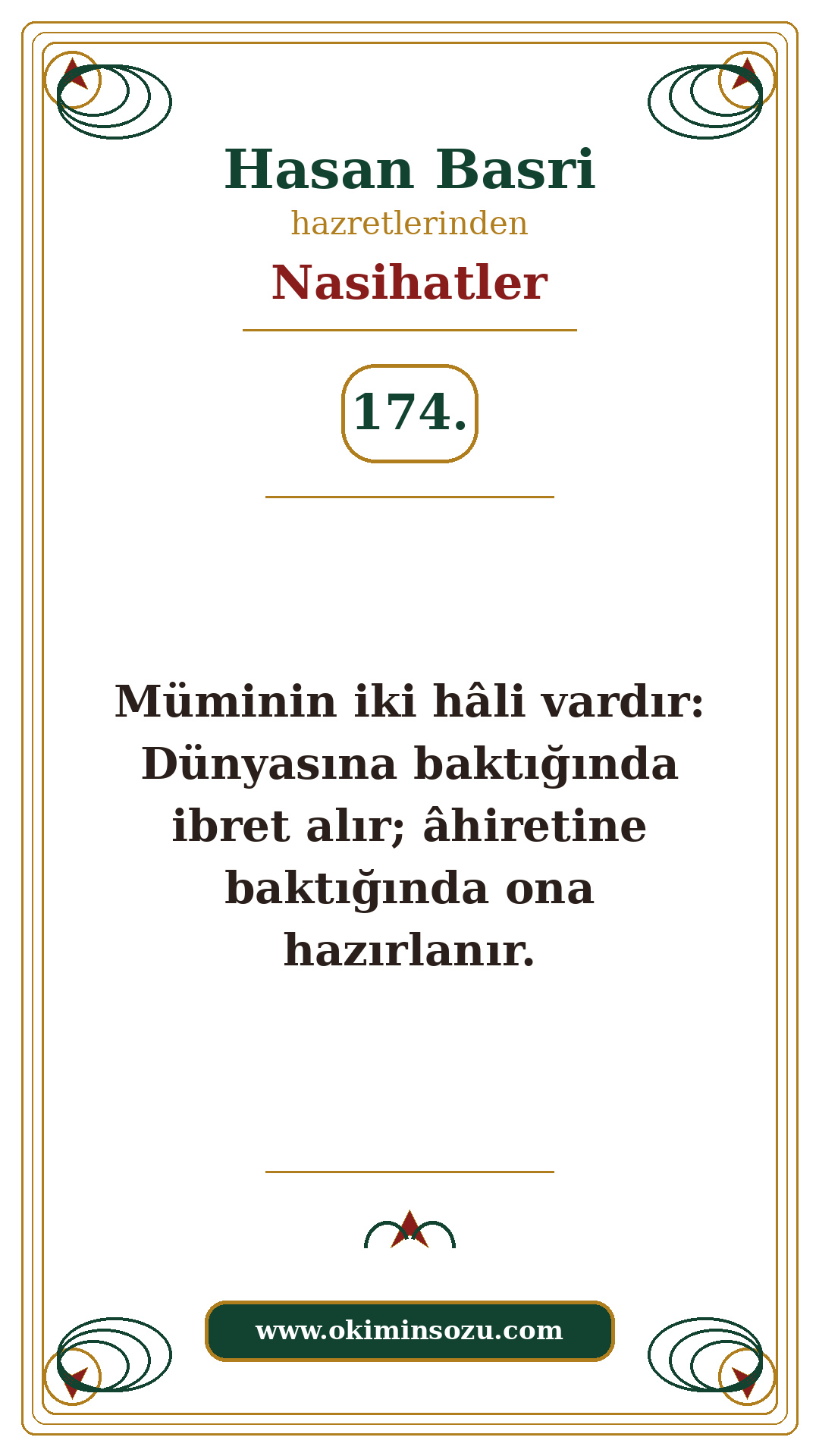 Hasan Basri Nasihat 174