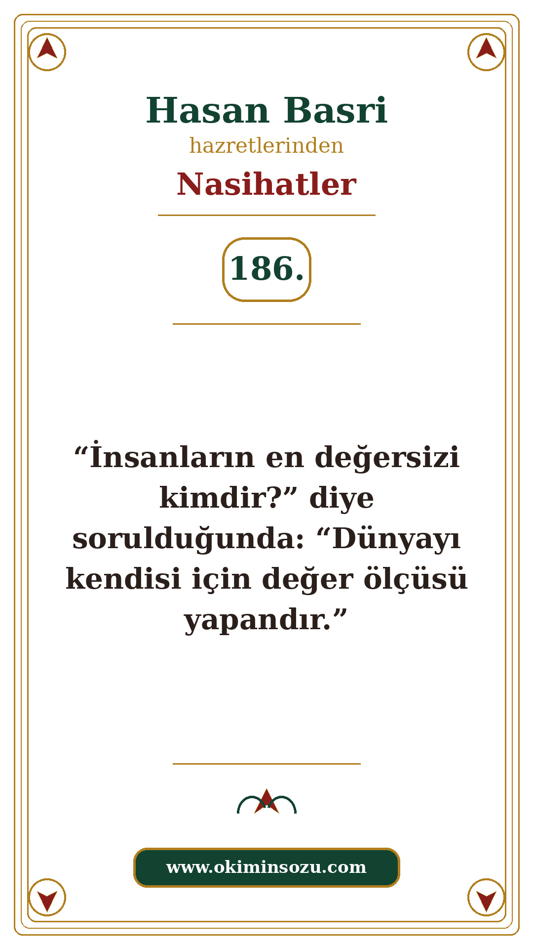 Hasan Basri Nasihat 186