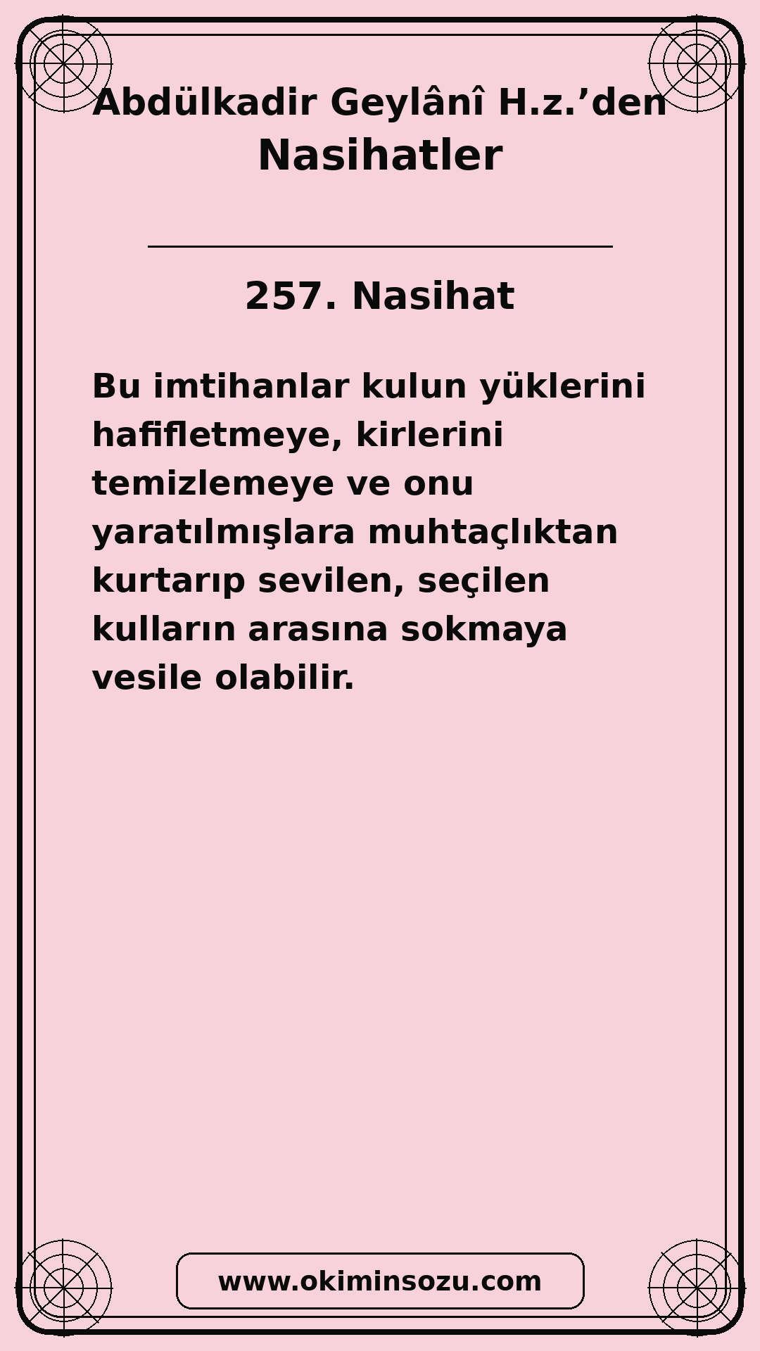257 Nasihat