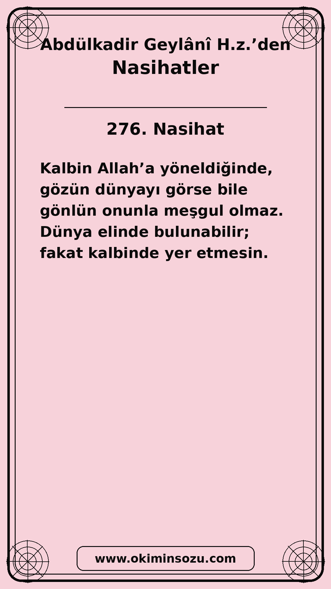 276 Nasihat