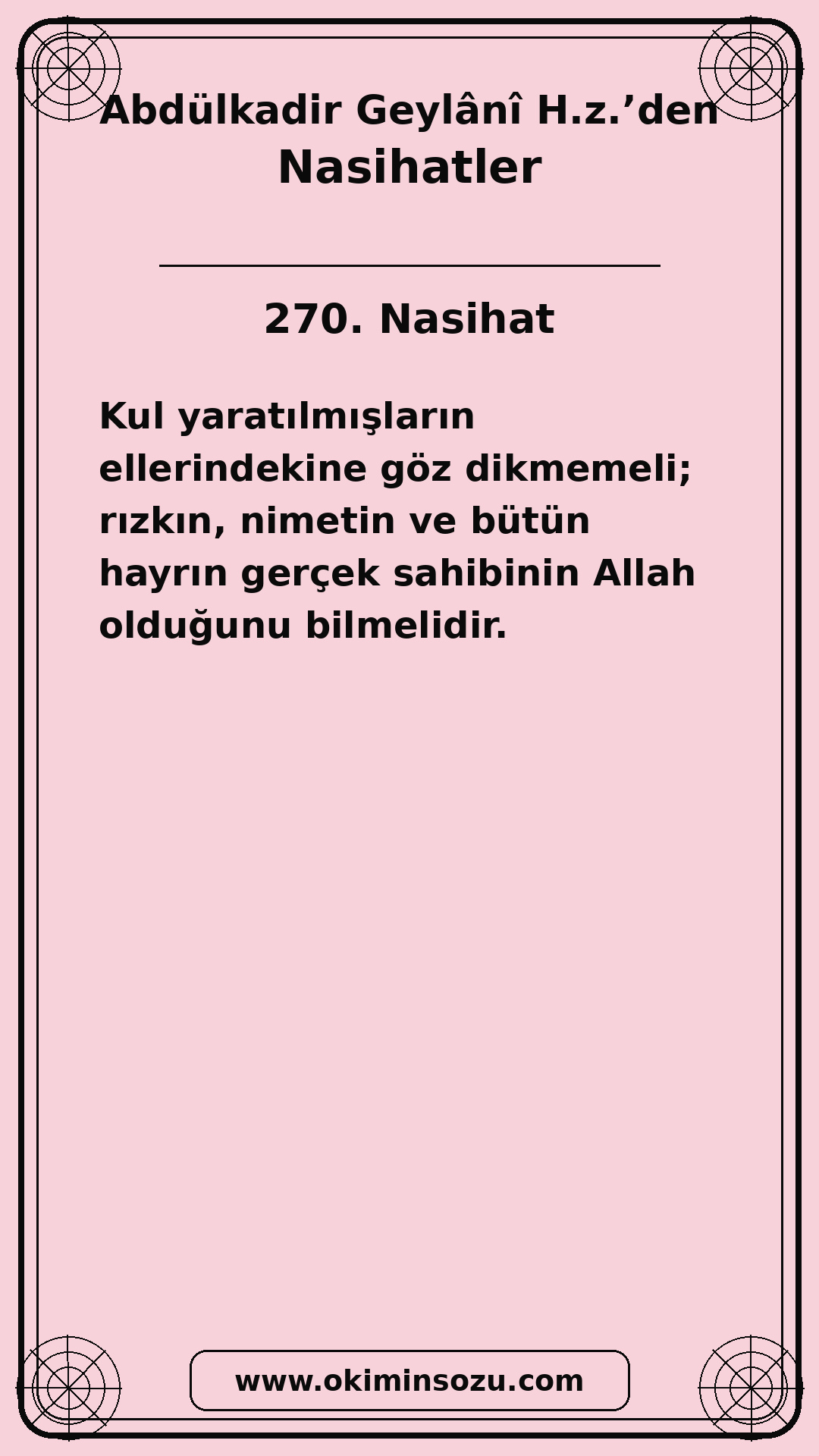 270 Nasihat